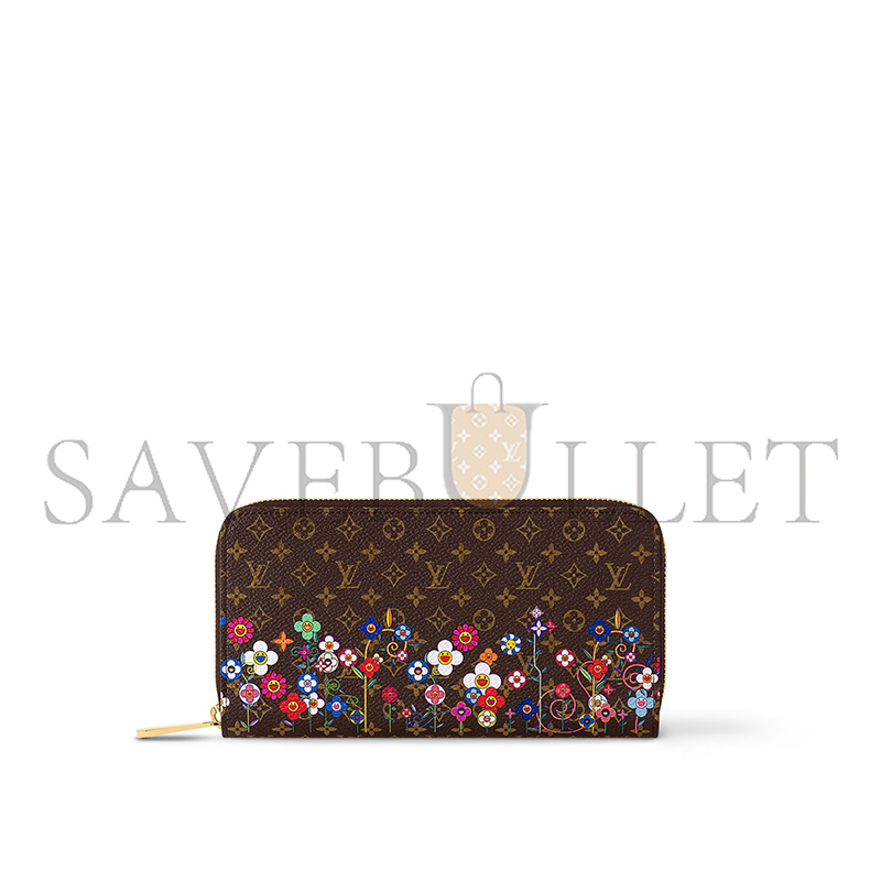 LOUIS VUITTON MURAKAMI LV × TM ZIPPY WALLET M14162 (19.5*10.5*2.5cm) 